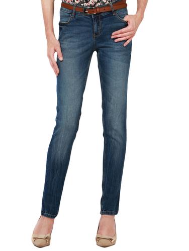 blue solid denim jeans - 15007362 - Very Small Image - 1