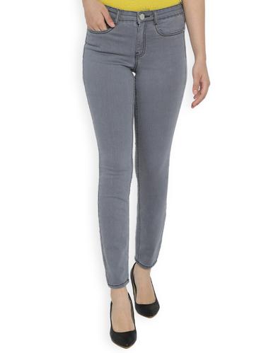 grey solid denim jeans - 15007378 - Very Small Image - 1