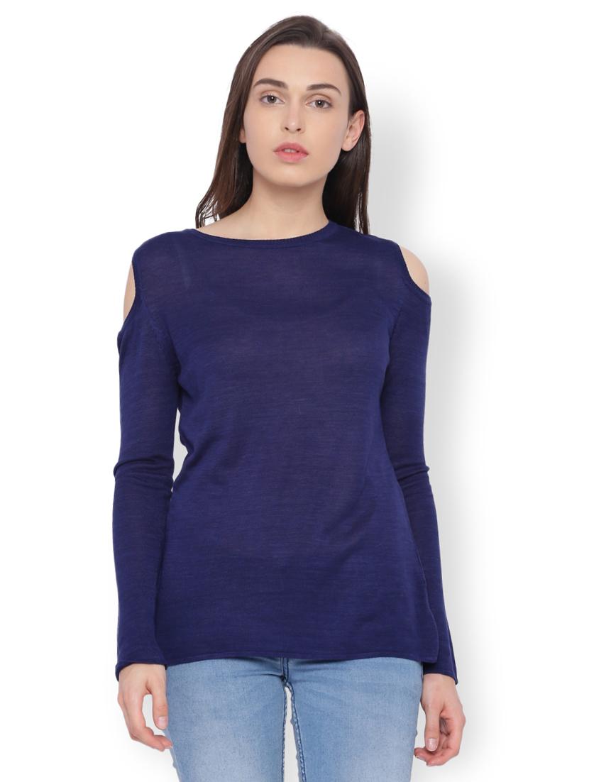 Cold shoulder tee - 15007491 - Zoom Image - 1