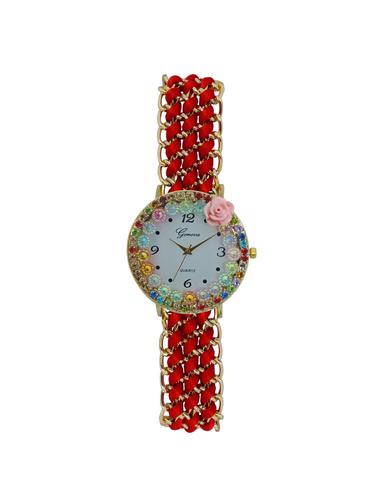 JM New V3 Red Bracalet Watch - 15007802 - Very Small Image - 1