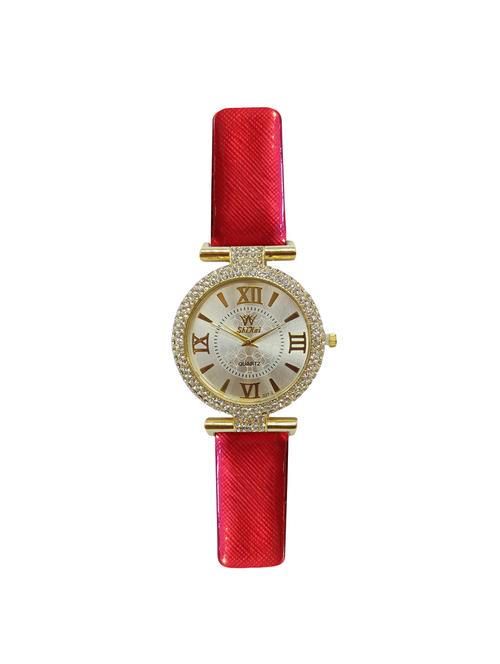 JM New Shiki Pink Leather Belt Watch - 15007818 - Standard Image - 1