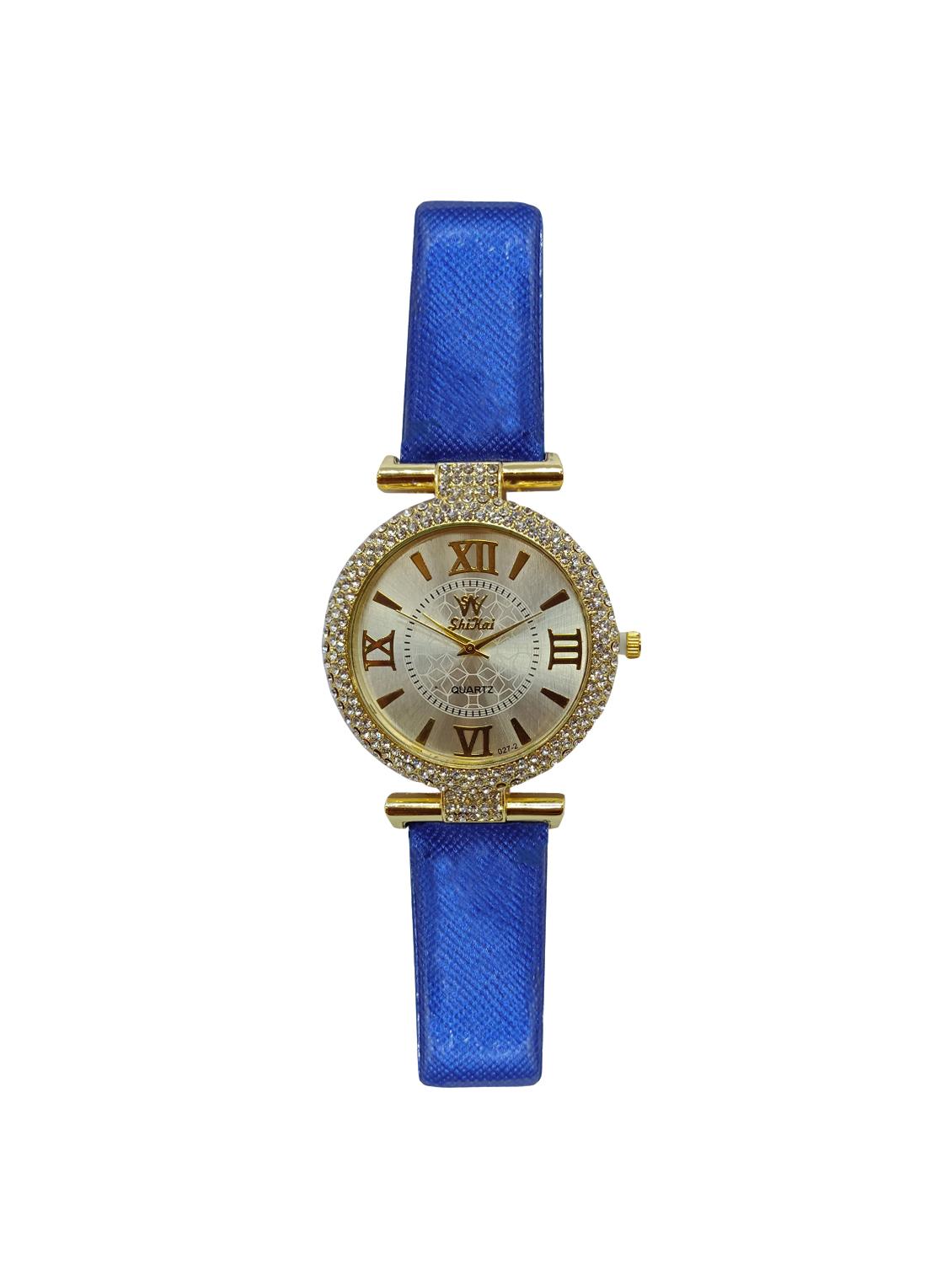 JM New Shiki Blue Leather Belt Watch - 15007819 - Zoom Image - 1