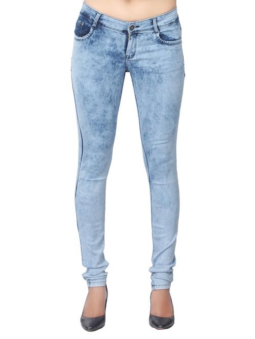 light blue denim jeans - 15008380 - Standard Image - 1