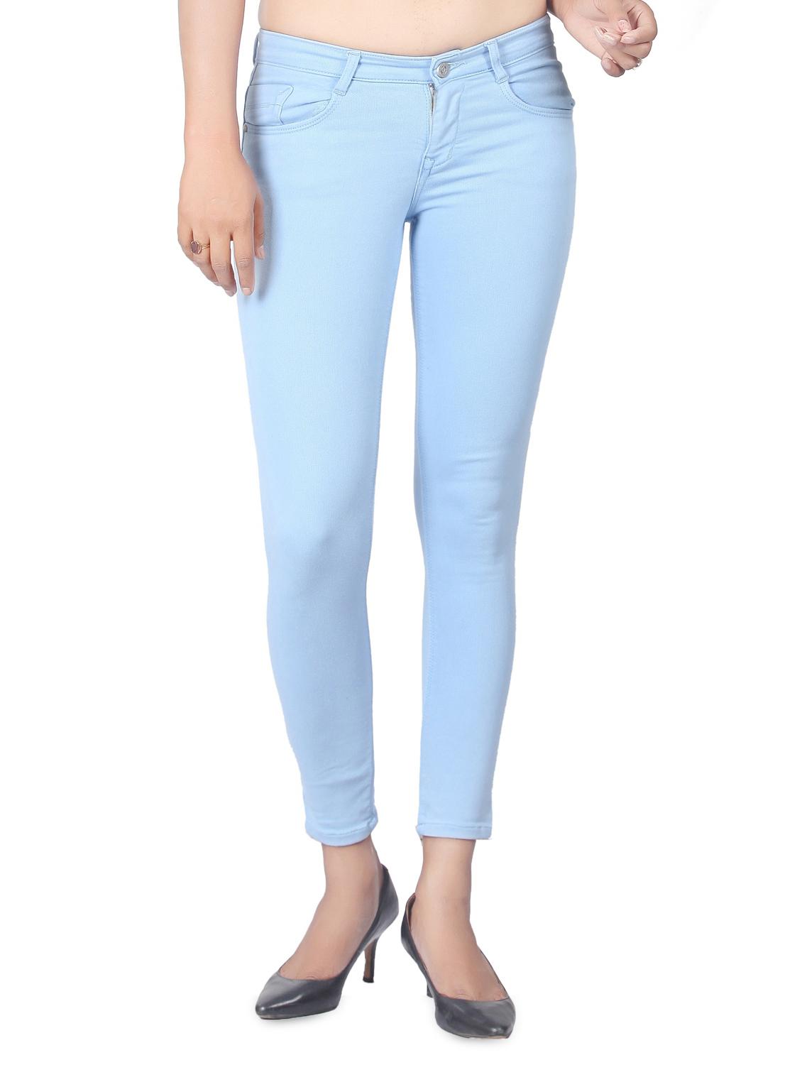 light blue denim jeans - 15008415 - Zoom Image - 1