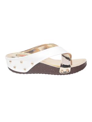 msc women white synthetic sandal - 15008464 - Standard Image - 2