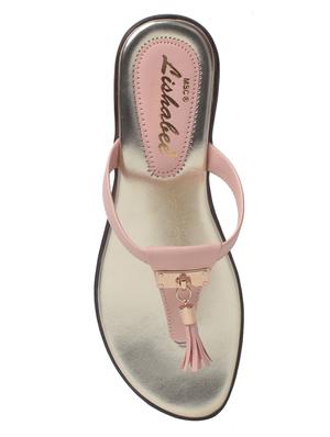 pink toe separator sandal - 15008480 - Standard Image - 4