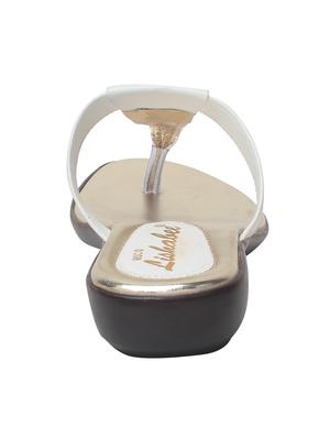 white toe separator sandal - 15008481 - Standard Image - 3