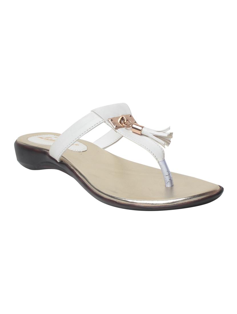 white toe separator sandal - 15008481 - Zoom Image - 1