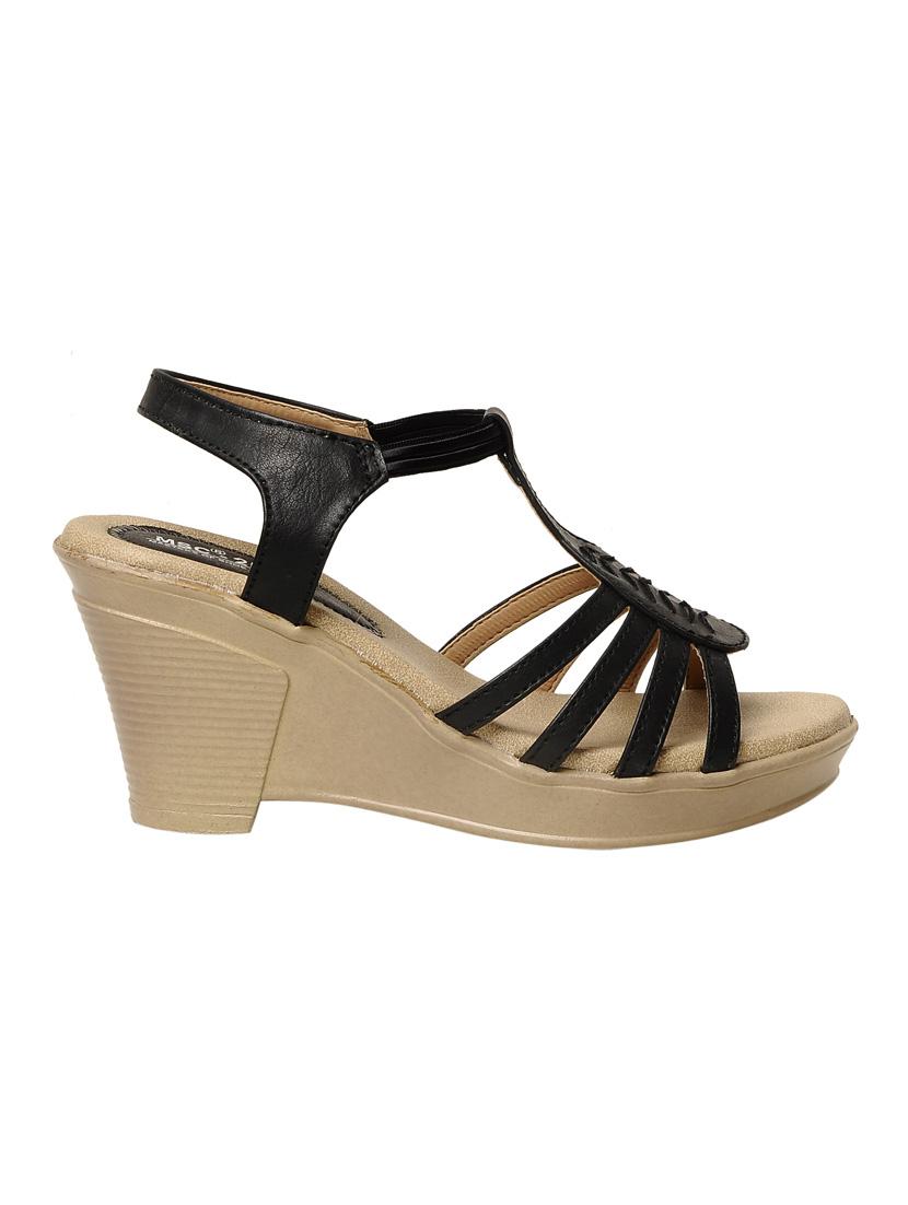 msc women black synthetic wedge - 15008503 - Zoom Image - 2