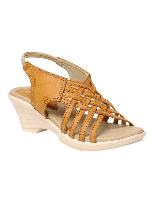 tan platforms wedge - 15008506 - Standard Image - 1