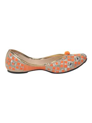 orange slip on jutis - 15008520 - Standard Image - 2