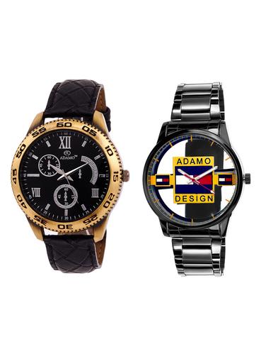 ADAMO Men's BIKER Watch Combo 37SL02-96NM11 - 15008532 - Very Small Image - 1