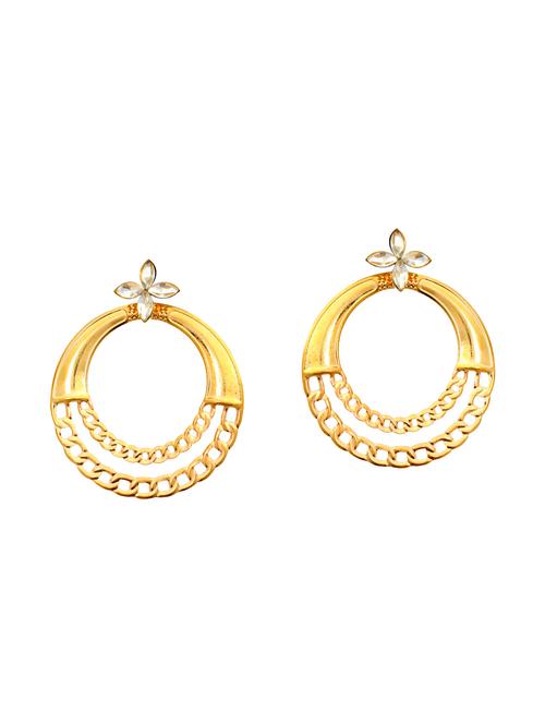 multi colored brass drop earrings - 15008759 - Standard Image - 1