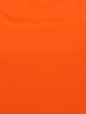 orange solid cold shoulder top - 15009376 - Standard Image - 4