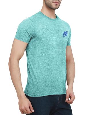blue cotton t-shirt - 15009431 - Standard Image - 2