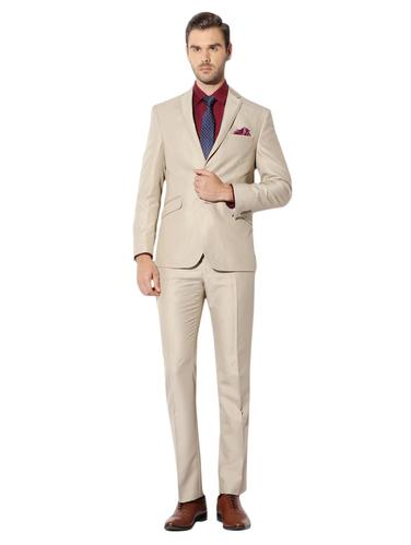beige polyester blend suit - 15009538 - Very Small Image - 1