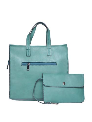 green leatherette handbag - 15009929 - Very Small Image - 1