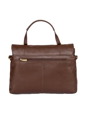 brown leather regular handbag - 15010228 - Standard Image - 2