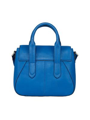 blue leather regular handbag - 15010233 - Standard Image - 2