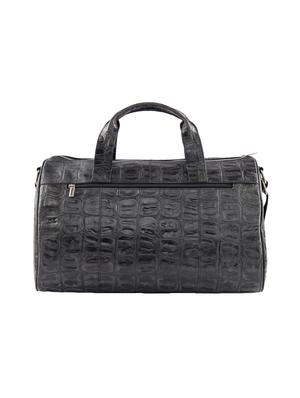 black leather duffel handbag - 15010276 - Standard Image - 2