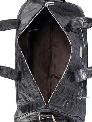 black leather duffel handbag - 15010276 - Standard Image - 3