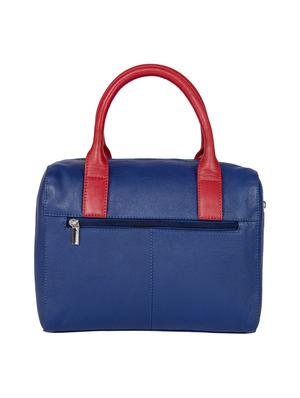 blue leather regular handbag - 15010285 - Standard Image - 2