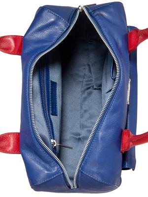blue leather regular handbag - 15010285 - Standard Image - 3