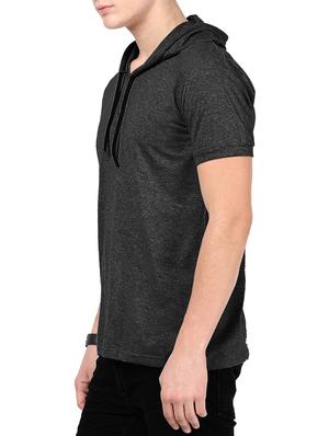 grey cotton t-shirt - 15010805 - Standard Image - 2