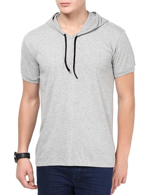 grey cotton tshirt - 15010806 - Standard Image - 1