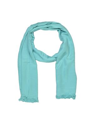 blue cotton scarf - 15010844 - Standard Image - 1