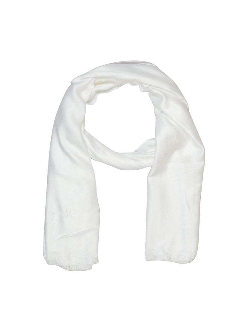 white cotton scarf - 15010848 - Zoom Image - 1