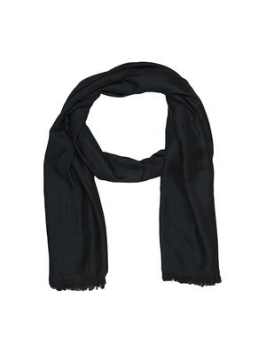 black cotton scarf - 15010851 - Standard Image - 1