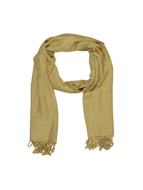 brown cotton scarf - 15010860 - Very Small Image - 1