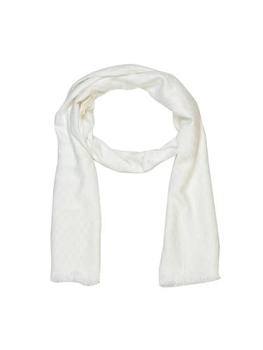white cotton scarf - 15010865 - Very Small Image - 1