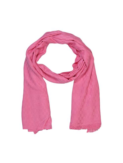 pink cotton scarf - 15010866 - Standard Image - 1