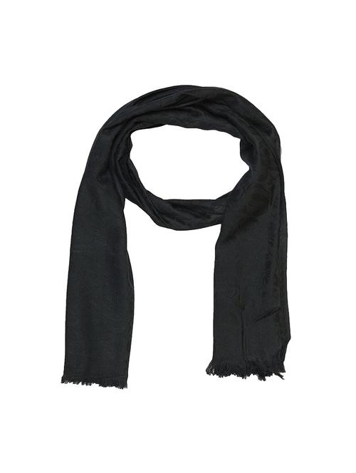black cotton scarf - 15010871 - Standard Image - 1