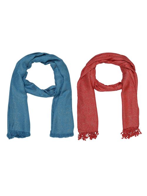 multi cotton scarf - 15010899 - Very Small Image - 1