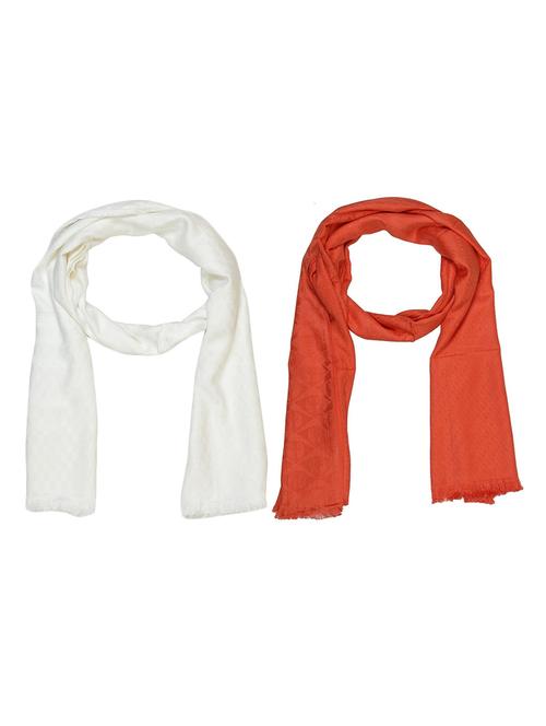 multi cotton scarf - 15010905 - Very Small Image - 1
