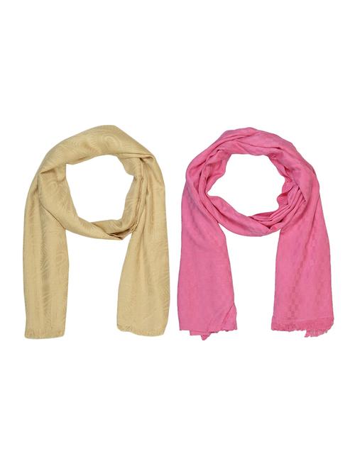 multi cotton scarf - 15010906 - Very Small Image - 1