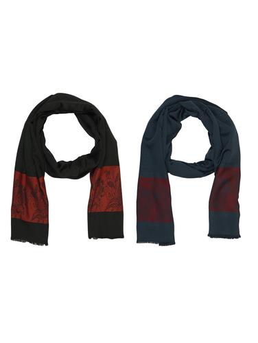 multi cotton scarf - 15010920 - Very Small Image - 1