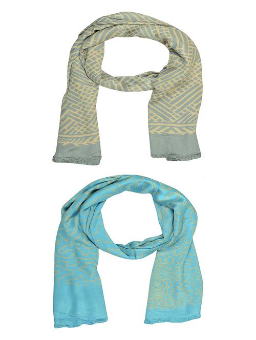 multi cotton scarf - 15010990 - Standard Image - 1