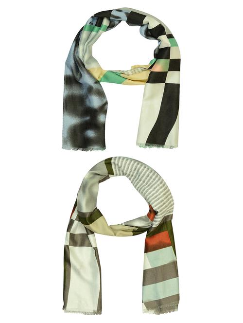 multi cotton scarf - 15011019 - Standard Image - 1
