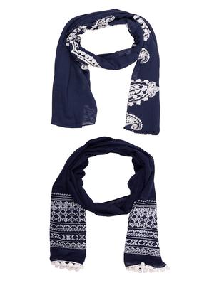multi cotton scarf - 15011113 - Standard Image - 1