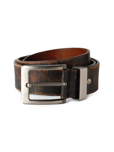 black leather belt - 15011456 - Very Small Image - 1