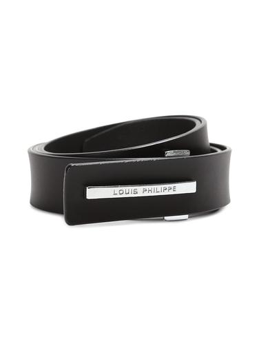 black leather belt - 15011467 - Very Small Image - 1