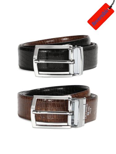 black leather belt - 15011470 - Very Small Image - 1