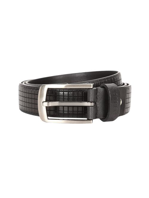 black leather belt - 15011474 - Very Small Image - 1