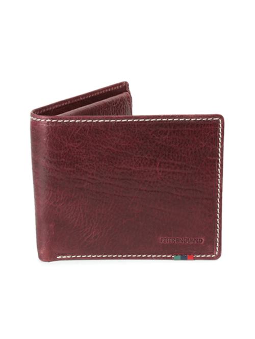 maroon leather wallet - 15011668 - Very Small Image - 1