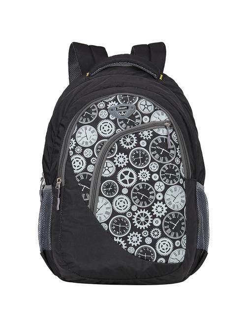 black polyester backpack - 15011793 - Very Small Image - 1