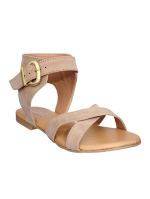beige ankle strap sandal - 15011997 - Standard Image - 1